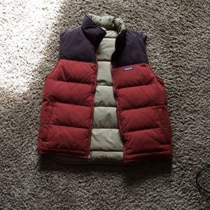 Large Men's Patagonia Bivy Down Reversible Vest